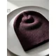 Sinsay - Beanie Kapica sa Viskozom - tamno braon