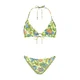 Shiwi Bikini svetlo modra/svetlo zelena/korala/črna