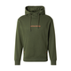 JACK & JONES Majica JJTREE oliva/oranžna