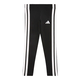 Adidas Helanke za devojčice Lg 3S Leg 230 JE0313, Crne