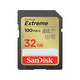 SDHC SANDISK 32GB EXTREME, 100/60MB/s, UHS-I, Speed Class 3 (U3), V30,C10