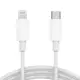 Kabl USB Tip C na lighting za iPhone beli 1m Velteh
