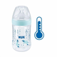 Otroška steklenička NUK Nature Sense z nadzorom temperature 260 ml, modra