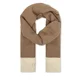 Calvin Klein Ruta Linen Blend Emblem Pareo Scarf LV04F9021G Bež