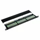 DATACOM Patch panel 19 STP 24 portov CAT6 LSA 0,5U