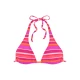 s.Oliver Bikini zgornji del lila/svetlo oranžna/roza/bela