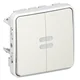 69613 STIKALO IP55 Z BELIM PLEXO VRATOM LE069613