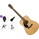 Fender CD-60S WN LH Premium SET Natural Akustična kitara