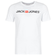 Jack Jones Majice s kratkimi rokavi JJECORP LOGO Bela