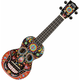 Mahalo Art Series Soprano Ukulele Skull Black