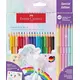 FABER-CASTELL Drvene bojice GRIP 1/18 Unicorn+6 Sparkle pastel 201543 G199