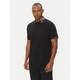 Versace Jeans Couture Polo majica 78GAGT04 Črna Regular Fit
