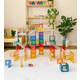Connetix Magnetni konstruktor Ball Run Pack Rainbow 92 dela ( SW10137 )