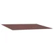vidaXL Nadomestno platno tende Rjava 400 × 300 cm