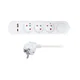 Solight PP112PD20 - Produžni kabl sa prekidačem, 3 utičnice i USB-A/USB-C priključcima za punjenje, 3 m