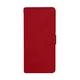 LEATHER LUX FLIP Maska za telefon za Samsung A15, Crvena