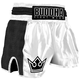 Muay Thai Kick Boxing hlače Buddha European Premium Belo-Črne