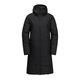 JACK WOLFSKIN Funkcionalen plašč DEUTZER, črna