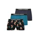 Organic X-Mas Boxer Shorts 3-Pack Teddy Aop+Jasper+Navy
