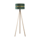 Duolla - Podna lampa DUO 1xE27/60W/230V prečnik 44 cm zelena/bež