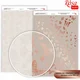 Papirji za scrapbooking Butterflies A4 - copper butterflies