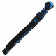 ACTIVE DOG Povodec Bungee Neopren dolg modri M