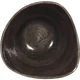 Churchill Stonecast Iron Black globoki krožnik 15,3 cm, trikotne oblike (12 kos)
