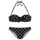 LASCANA Bikini, črna