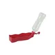 Steklenica BIVOUAK 450ml plastična rdeča Zolux