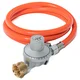 Regulator tlaka plina 2500mbar (DE/AT) s plinsko cevjo 1,5m Pro-Tech TOOLS 40941