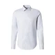 Calvin Klein Srajca  pastelno modra / temno siva