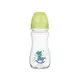 CANPOL Flašica za bebe sa širokim vratom 300 ml / Anticolic - Easystart Igračka zeleni konjić