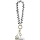 Guess Univerzální Popruh na Ruku Crystals 4G Charm Black
