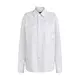 BOSS Bluza Saturday_1  marine / pastelno modra / bela