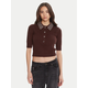 PINKO Pulover Emilia 105745 A2S4 Rjava Regular Fit