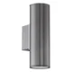 Eglo Riga spoljna zidna lampa/2, led, gu10, 2x3w, čelik/antracit