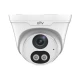 UNIVIEW Sigurnosna kamera ColorHunter turret IP UNV IPC3614LE-ADF28KC-WL, 4MP, 2,8mm, Bela