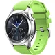 GS Univerzalni silikonski pašček 22 mm, limetno zelen