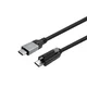 Vivolink PROUSBCMMS4 USB-C 3.2 Gen 2 kabel 4 m črne barve