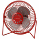 ESPERANZA Ventilator 6 USB EA149R crveni
