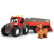 Dječja igračka Simba ABC - Traktor s prikolicom i konjem, sa zvukom i svjetlom
