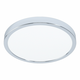 Eglo Fueva 5 nadgradna led, 20w, 2300lm, ip44, prečnik 285, bela/hrom/plastika