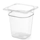 shumee Transparentna GN polikarbonatna posoda GN 1/6 višina 100 mm - Hendi 861721
