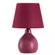 Rabalux Ingrid keramička stona lampa E14 1x40W,bordo