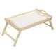 Kesper ksp69014 poslužavnik za serviranje sa sklopivim nogama 50x35x23cm bor
