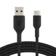 Belkin BOOST CHARGE USB-C/USB-A kabel, 3 m, črn - Vzdržljiv