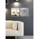 Wallity Zidni sat 2P2828CS-1, 60x28 cm, Sivi