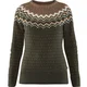 Fjällräven Övik Knit Sweater W., temno zelena, m