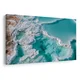 Slika turkizne slane lagune - 90x60