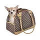 FLAMINGO torba za prenos psa Chloe rjava 41x20x31cm